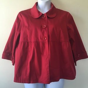 Studio 1940 Red swing jacket-20W.
